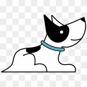 Dog Lying Down Cartoon Clipart , Png Download - Clipart Dog Laying Down, Transparent Png - cat laying down png