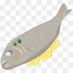 Cooked Fish Clip Art - Cooked Fish Clipart, HD Png Download - fish illustration png