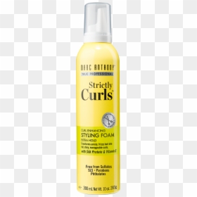 Yellow Bottle Curl Hair Product, HD Png Download - curls png