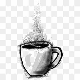 Sketchy Coffee - Coffee Mug Sketch Png, Transparent Png - free coffee png
