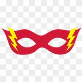#superhero #hero #mask #ftestickers #stickers#freetoedit - Superhero Mask The Flash, HD Png Download - hero mask png