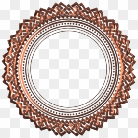 Copper Decorative Fancy Frames Png, Bakır Dekoratif - Ganesh Laxmi Images Png, Transparent Png - fancy frames png