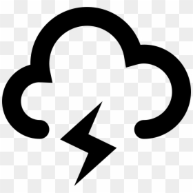 Transparent Stormy Sky Png - Transparent Stormy Weather Forecast Symbols, Png Download - stormy sky png