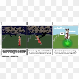 Cartoon, HD Png Download - stormy sky png