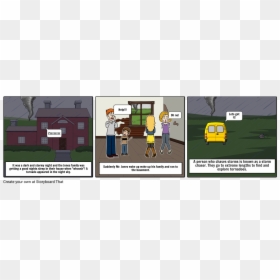 Cartoon, HD Png Download - stormy sky png