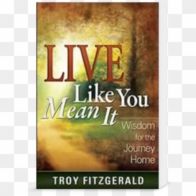 Live Like You Mean It Book - Poster, HD Png Download - stormy sky png