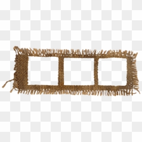 Rope Picture Frame Knitting Png Image High Quality - Wood Frame Png High Resolution, Transparent Png - rope clipart png