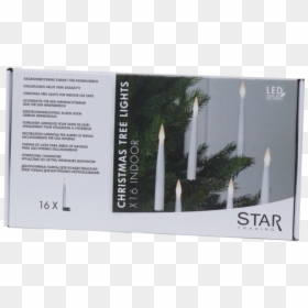 Candle Tree Lights Slimline, HD Png Download - arbolito de navidad png