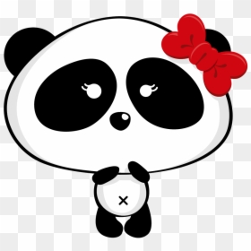 Giant Pandas Drawing, HD Png Download - panda cartoon png