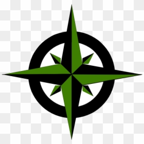 Transparent Compass Image Clipart - Green Compass, HD Png Download - compass clipart png