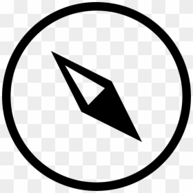 Compass Icon Svg, HD Png Download - compass clipart png