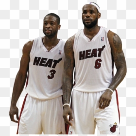 Dwyane Wade And Lebron Png, Transparent Png - dwayne wade png