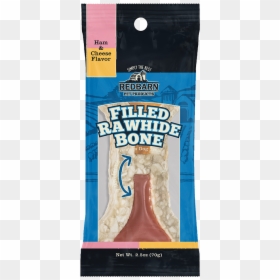 Filled Rawhide Bone For Dogs - Ham And Cheese Sandwich, HD Png Download - real bone png
