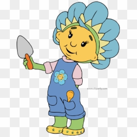 Fifi And The Flowertots Fifi, HD Png Download - shovel clipart png