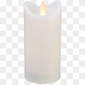 Led Pillar Candle Bianco - Advent Candle, HD Png Download - white candle png