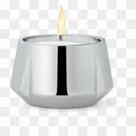 Gc Tealight Holder Oe5 6 Cm Chrome Grand Cru - Coffee Table, HD Png Download - white candle png