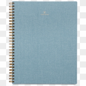 Blue Appointed Monogram Graph Notebook, HD Png Download - notebooks png