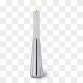 Gc Candle Holder H14 Chrome Grand Cru - Rosendahl Copenhagen Grand Cru Ljusstake H14 Cm, HD Png Download - white candle png