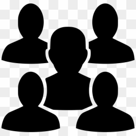 Silhouette, HD Png Download - friends silhouette png
