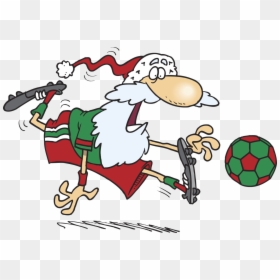 Friends Clipart Soccer - Christmas Soccer Png, Transparent Png - christmas cartoon png