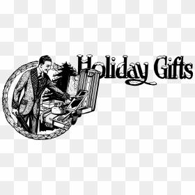 Music,vehicle,cartoon - Gift, HD Png Download - christmas cartoon png