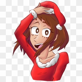 Transparent Anime Christmas Png - Cartoon, Png Download - christmas cartoon png