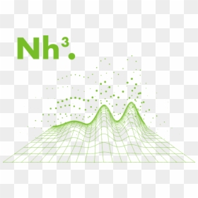 Nh3 - Illustration, HD Png Download - green particles png