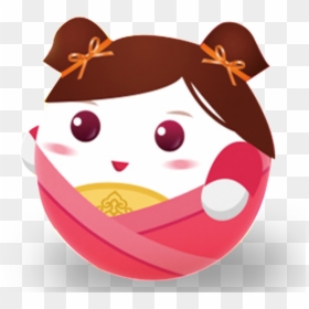 Cartoon Dumplings Decorative Element Design - 卡通 娃娃 手繪, HD Png Download - dumplings png