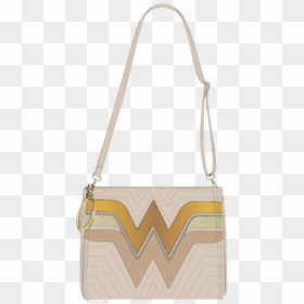 Wonder Woman Gold Cross Body Bag, HD Png Download - bag of gold png
