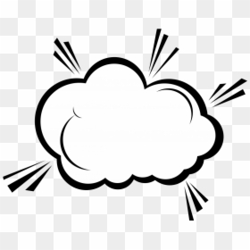 Download High Resolution Png - Explosion Cloud Clipart, Transparent Png - think cloud png