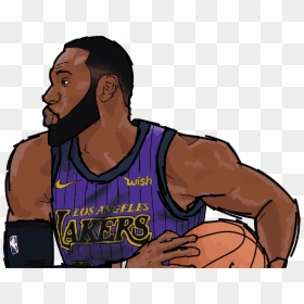 Basketball Player, HD Png Download - lebron james head png