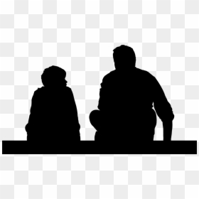 Shadow Dad And Son, HD Png Download - golf silhouette png