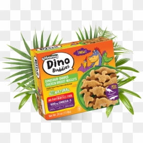 Purple Dinosaur Chicken Nuggets , Transparent Cartoons - Convenience Food, HD Png Download - pinchos png