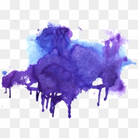 Royalty-free Watercolor Vector Graphics Painting Drawing - Transparent Watercolor Drip Png, Png Download - paint mark png