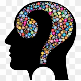 Clinical Psychology Clinical Psychologist Mental Health - Human Face With Question Mark, HD Png Download - paint mark png