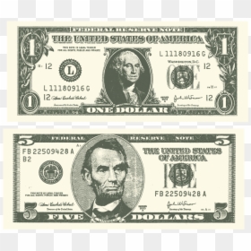 United States One Dollar Bill United States Dollar - Novus Ordo Seclorum Dollar, HD Png Download - dollar vector png