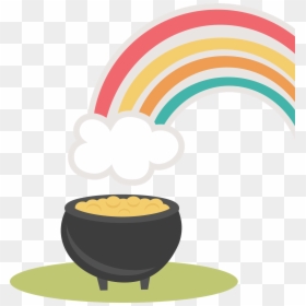 Pot Of Gold Png Download - Rainbow Pot Of Gold Transparent Background Icon, Png Download - rainbow pot of gold png