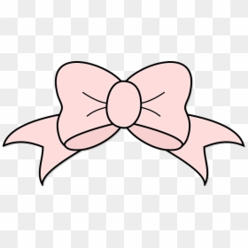 Ribbon Bow Decor - Pink Hair Bow Clipart, HD Png Download - pita png