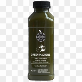 Jusu Bar Green Machine2 - Glass Bottle, HD Png Download - green bar png