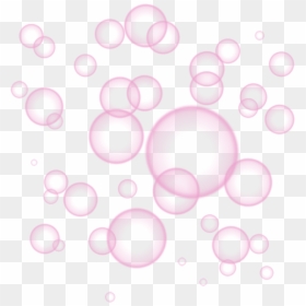 Transparent Pink Bubbles Clipart - Circle, HD Png Download - cute circle png