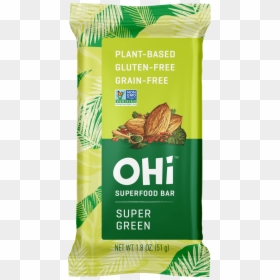 Ohi Superfood Bar, HD Png Download - green bar png