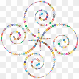 Abstract Circles Spirals Prismatic - Circle, HD Png Download - abstract circles png