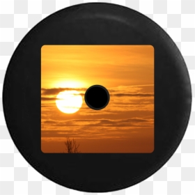 Jeep Wrangler Jl Backup Camera Sunrise Sunset Golden, HD Png Download - sunset clouds png