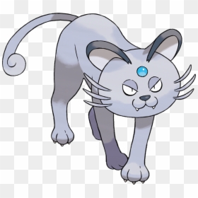 Transparent Persian Cat Png - Pokemon Alolan Persian, Png Download - persian png