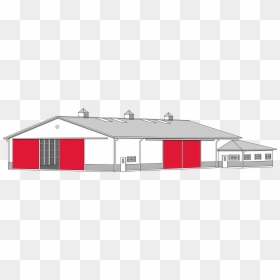 Transparent Red Barn Png - House, Png Download - barn clipart png