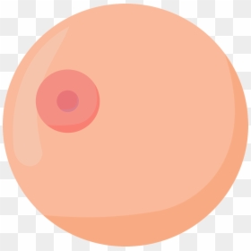 Boob Vector, HD Png Download - breasts png