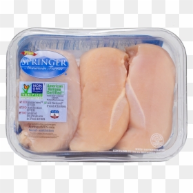 Smf Plus - Breast - Boneless - Trans Bg - Springer Mountain Chicken Non Gmo, HD Png Download - breasts png
