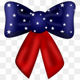 Freetoedit Bow Hairbow Ribbons Americanflag Flag Oldglo - Fourth Of July Bow Clipart, HD Png Download - american banner png