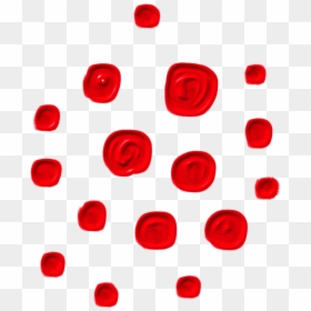 #red #ink #dots #polkadots #blobs #overlay #watercolor, HD Png Download - red dots png