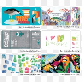 San Francisco Public Library Cards, HD Png Download - library card png